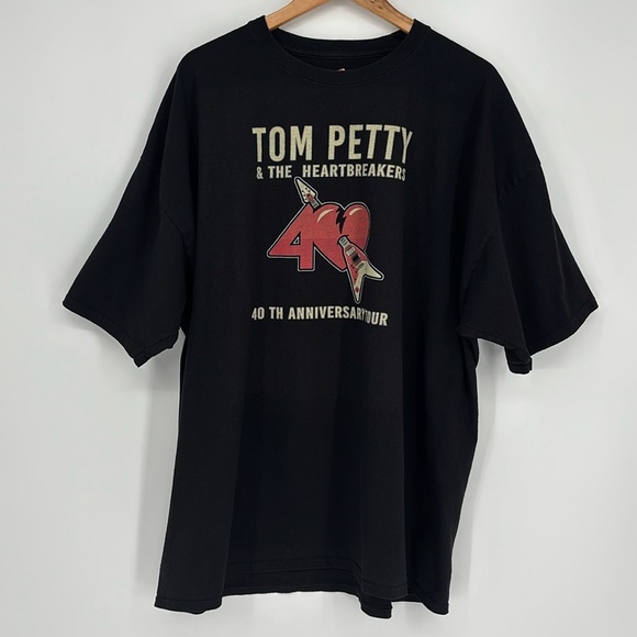 Tom Petty & The Heartbreakers Concert T-shirt 2017 40th Anniversary Tour Size 3X - Picture 1 of 5